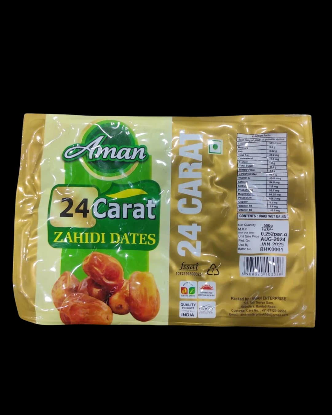 Aman 24 Carat Zahidi Dates